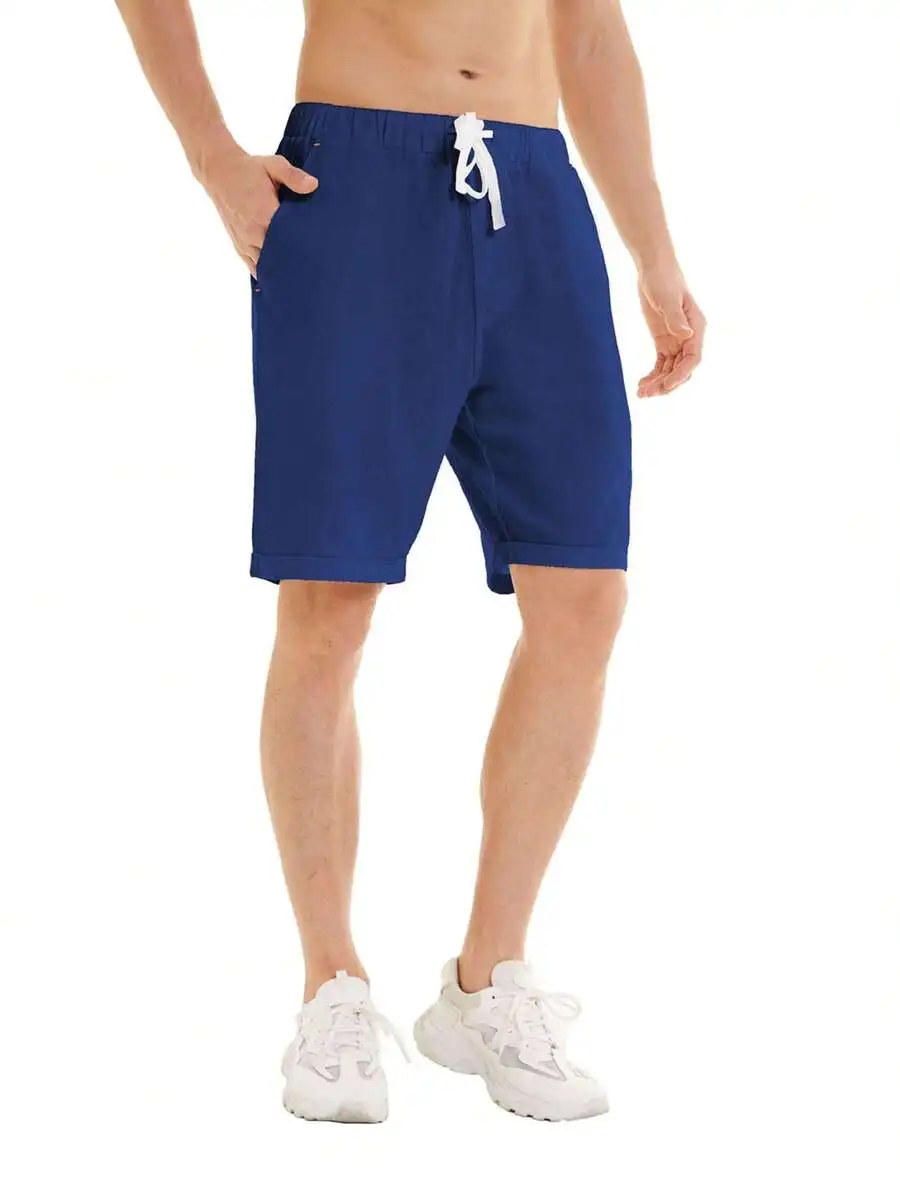 Mens Summer Casual Sport Shorts With Elastic Waist And Drawstring 9 Inch
Mens Summer Casual Sport Shorts With Elastic Waist And Drawstring 9 Inch