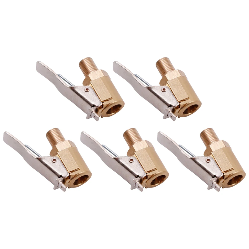 5pcs Tire Inflator Valve 1/4inch Inflating Nozzle Closed Flow Ball-type Inflating Nozzles High-Pressure For Bicycles Motorcycles
5pcs Tire Inflator Valve 1/4inch Inflating Nozzle Closed Flow Ball-type Inflating Nozzles High-Pressure For Bicycles Motorcycles
