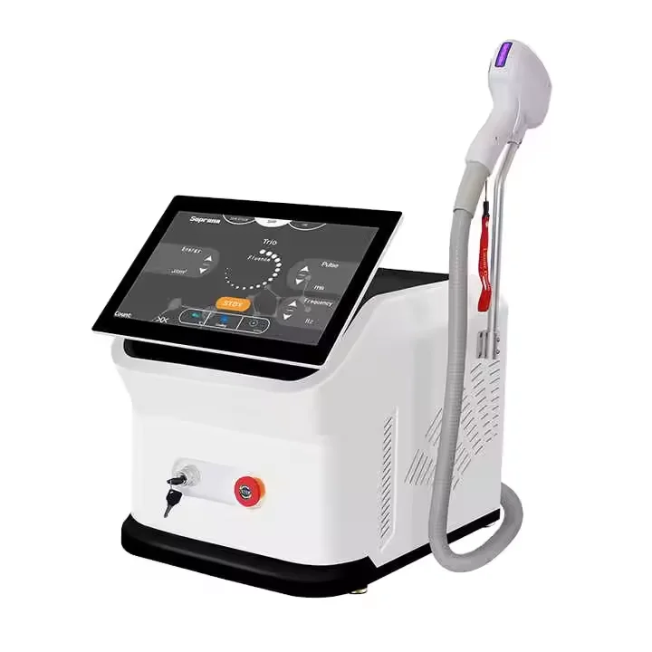 2025 Portable 808 Diode Laser Hair Removal Machine 808nm Diode Laser 15.6-Inch Screen Beauty Equipment for Salons 1000W/1200W
2025 Portable 808 Diode Laser Hair Removal Machine 808nm Diode Laser 15.6-Inch Screen Beauty Equipment for Salons 1000W/1200W