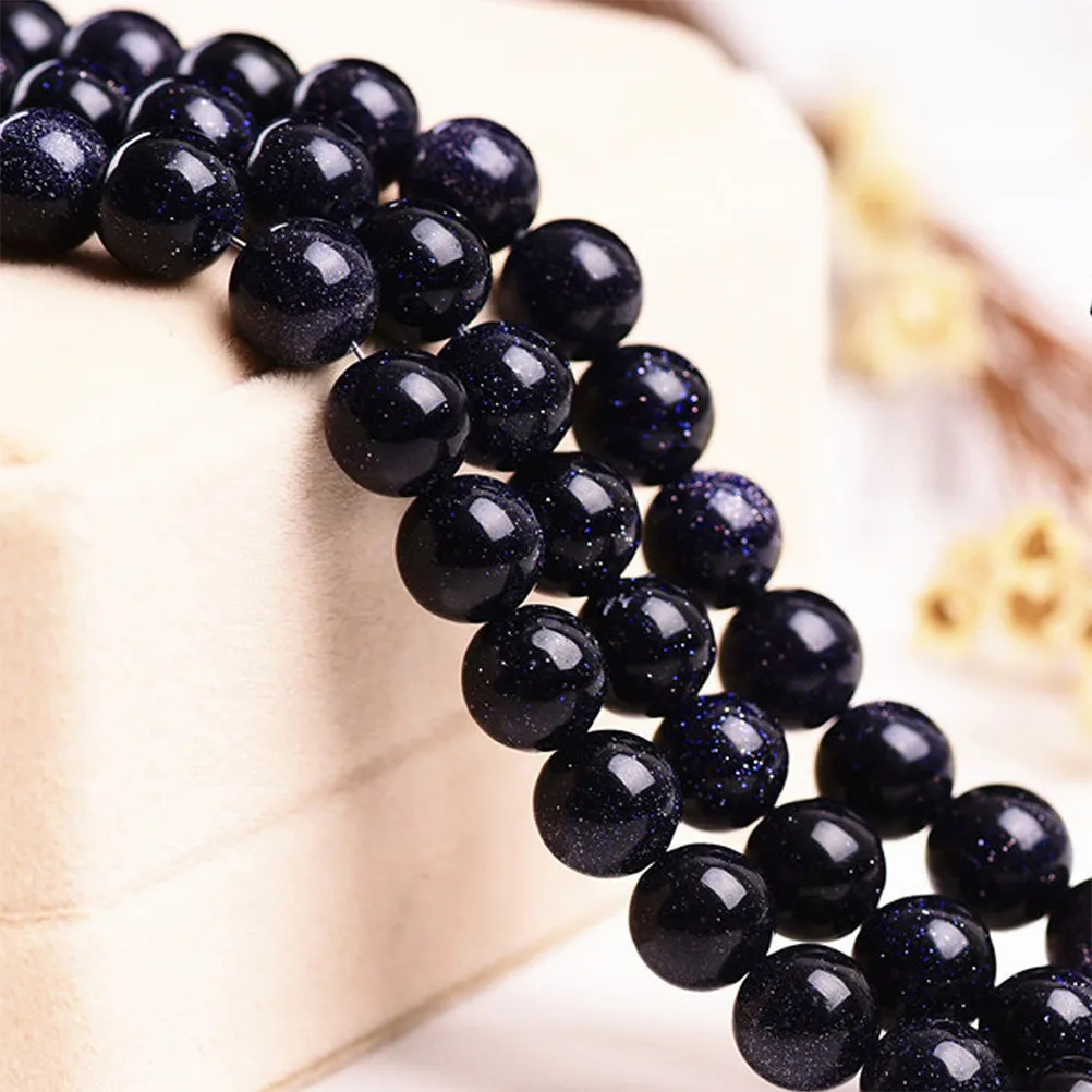 48Pcs 8mm Blue Sandstone Beads Smooth Polishing Attractive Easy Matched Color DIY Jewelry Design Hand Ornaments
48Pcs 8mm Blue Sandstone Beads Smooth Polishing Attractive Easy Matched Color DIY Jewelry Design Hand Ornaments