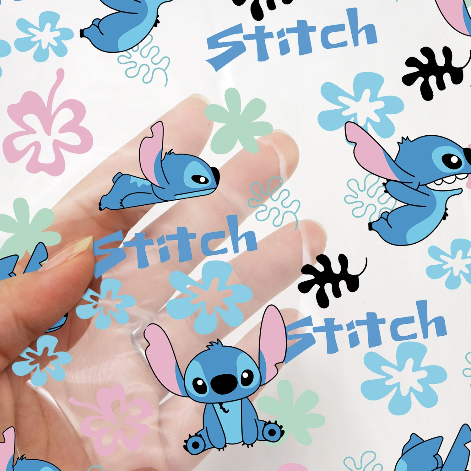Lilo And Stitch Transparent UV Printed Faux Synthetic Leather Sheets DIY Waterproof Sewing Bow Bag Hair Bows Craft Supply
Lilo And Stitch Transparent UV Printed Faux Synthetic Leather Sheets DIY Waterproof Sewing Bow Bag Hair Bows Craft Supply