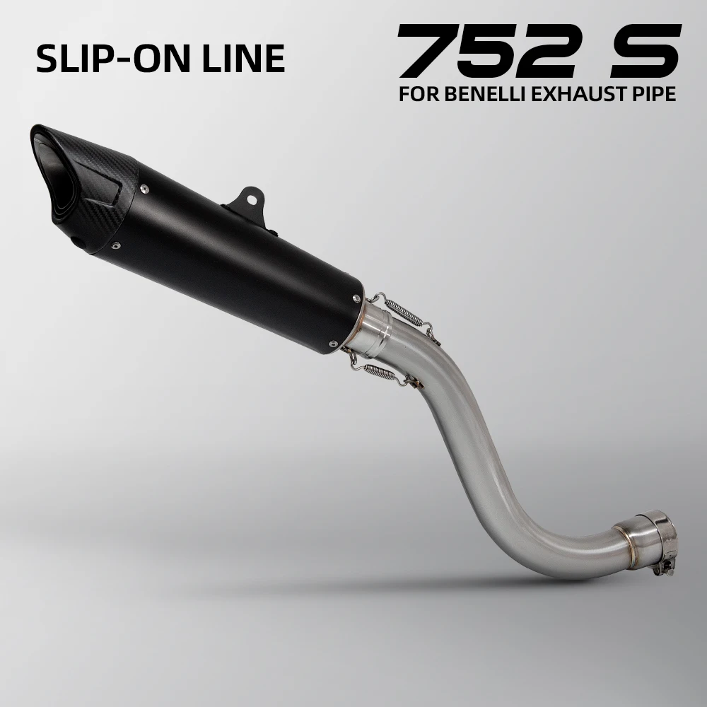 Motorcycle High Performance Exhaust Modified Slip on Line Middle Tail Link Pipe Carbon Tip Muffler Escape for Benelli 752S 752 S
Motorcycle High Performance Exhaust Modified Slip on Line Middle Tail Link Pipe Carbon Tip Muffler Escape for Benelli 752S 752 S