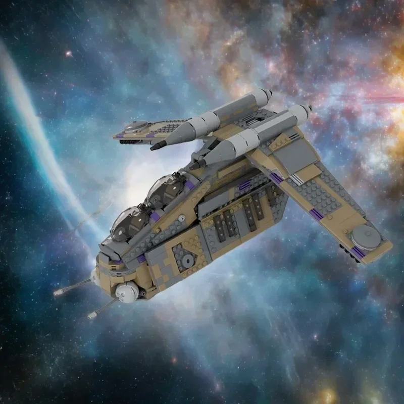 1068PCS MOC Star Battle Covert Ops Republic Gunship DIY Building Bricks Educational Construction Toy Kids Gift
1068PCS MOC Star Battle Covert Ops Republic Gunship DIY Building Bricks Educational Construction Toy Kids Gift