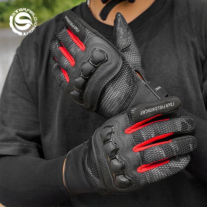 SFK Motorcycle Gloves Riding Equipment Accessories Summer Mesh Breathable Joint Protection Non-slip Wear-resistant Touch Screen
SFK Motorcycle Gloves Riding Equipment Accessories Summer Mesh Breathable Joint Protection Non-slip Wear-resistant Touch Screen