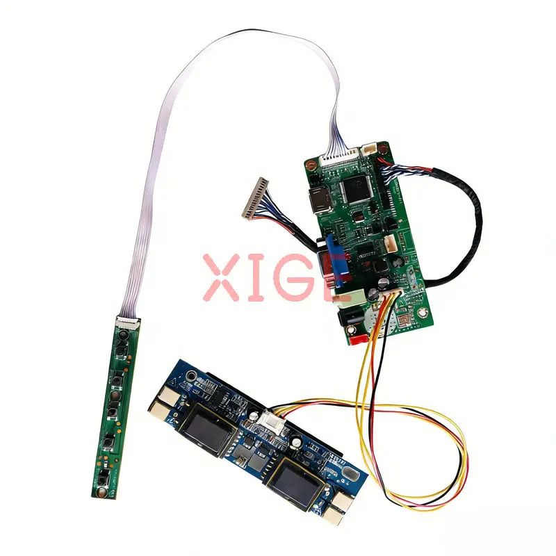 For HT15X14 CLAA150XP03 CLAA150XP07FQ M150X3 LCD Screen Drive Controller Board Kit VGA+HDMI 1024*768 1024x768 20 Pin LVDS 4-CCFL
For HT15X14 CLAA150XP03 CLAA150XP07FQ M150X3 LCD Screen Drive Controller Board Kit VGA+HDMI 1024*768 1024x768 20 Pin LVDS 4-CCFL