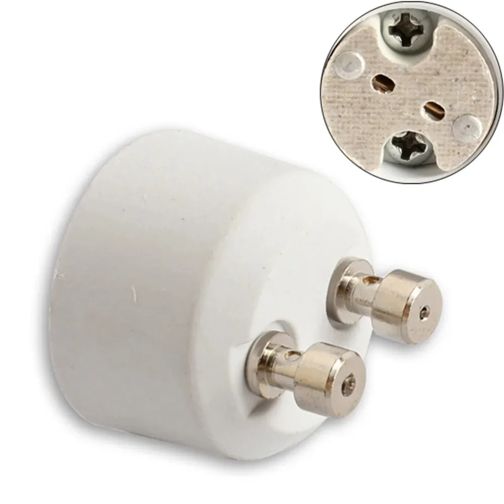 GU10( Female Socket ) to MR16 ( Male Plug ) Adapter Socket Base Halogen Light Bulb Lamp Adapter Converter Lamp Holder Converters
GU10( Female Socket ) to MR16 ( Male Plug ) Adapter Socket Base Halogen Light Bulb Lamp Adapter Converter Lamp Holder Converters