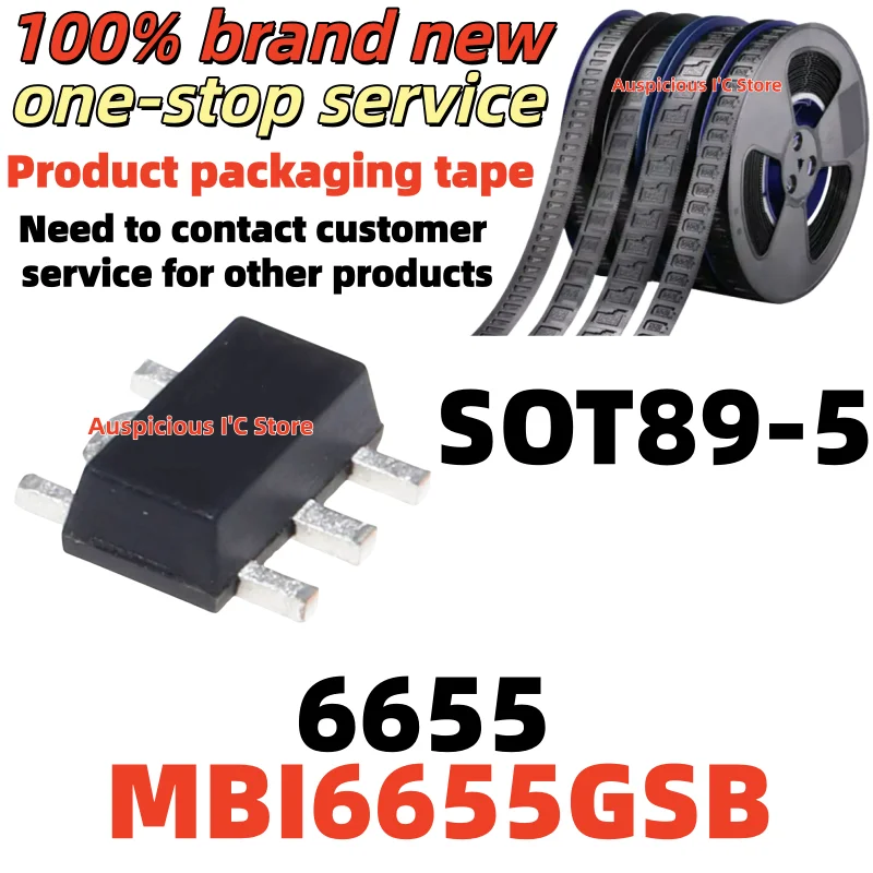 (10pcs) 6655 MBI6655 MBI6655GSB SOT89-5
(10pcs) 6655 MBI6655 MBI6655GSB SOT89-5