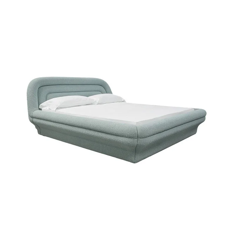 Light luxury fabric bed Small apartment master bedroom soft bag bed Italian minimalist wabi-sabi double wedding bed
Light luxury fabric bed Small apartment master bedroom soft bag bed Italian minimalist wabi-sabi double wedding bed