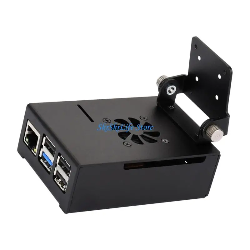 E65E Cooling Enclosure Case For Single Board Computers With Camera Mount Bracket Simple Installation For Five 2 Lite
E65E Cooling Enclosure Case For Single Board Computers With Camera Mount Bracket Simple Installation For Five 2 Lite