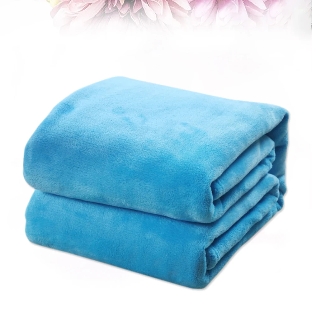 Flannel Fleece Blanket Solid Color Sky Blue 120x200cm Lightweight Warm for Couch Bed Home and Outdoor Flannel Blanket
Flannel Fleece Blanket Solid Color Sky Blue 120x200cm Lightweight Warm for Couch Bed Home and Outdoor Flannel Blanket