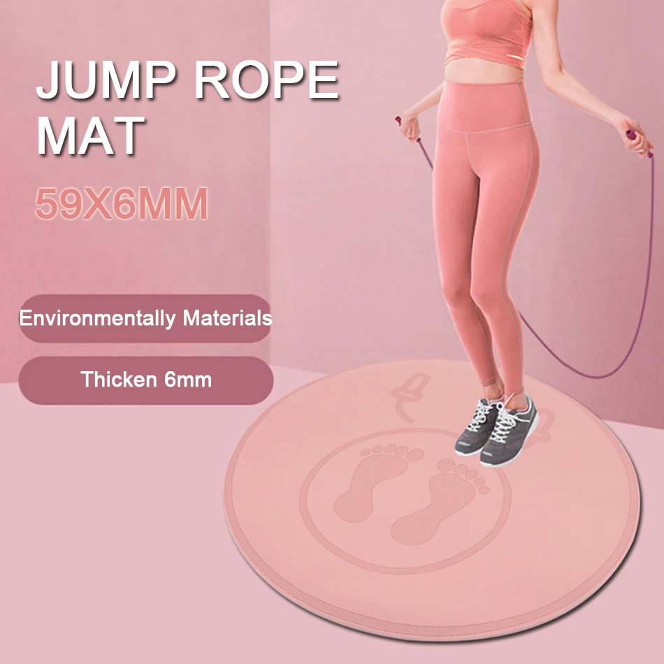 Jump Rope Mat High Density Shock Absorption Mute GYM Yoga Blanket Thickening Indoor Outdoor Workout Fitness Sports Exercise Mats
Jump Rope Mat High Density Shock Absorption Mute GYM Yoga Blanket Thickening Indoor Outdoor Workout Fitness Sports Exercise Mats