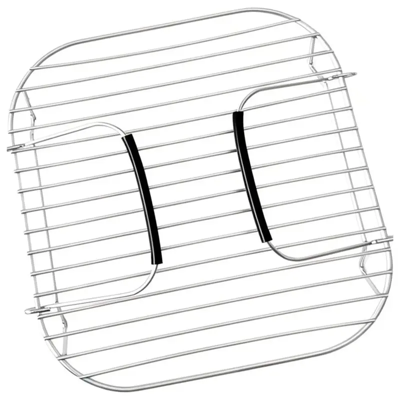 【PASSIONE 】Stainless Steel Roast Steamer Rack With Silicone Handles For Ninja Foodi For Possible Cooker Pro MC1101 6.5 Quart Slo
【PASSIONE 】Stainless Steel Roast Steamer Rack With Silicone Handles For Ninja Foodi For Possible Cooker Pro MC1101 6.5 Quart Slo