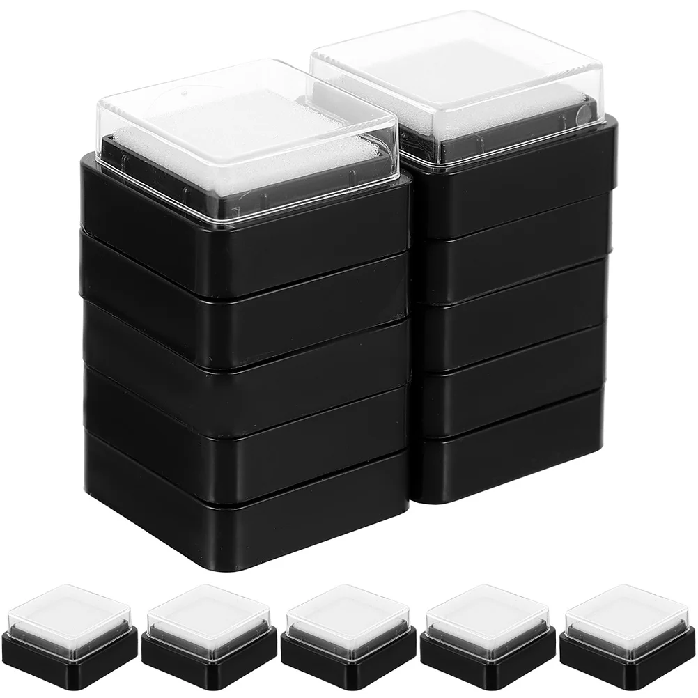 15pcs DIY Ink Pads Blank Finger Mud for Stamps Small Square Crafting Office Use Scrapbooking Empty Plastic Dry 3x3CM
15pcs DIY Ink Pads Blank Finger Mud for Stamps Small Square Crafting Office Use Scrapbooking Empty Plastic Dry 3x3CM