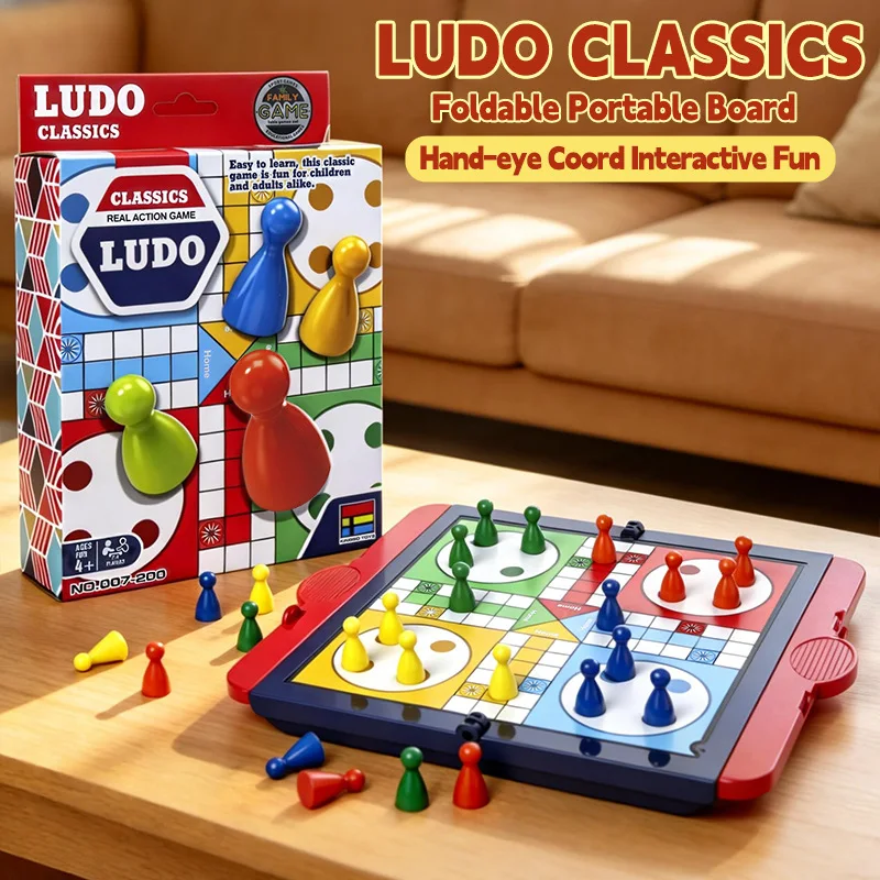 Portable Flight Chess Set Kids Educational Table Game Parent Family Interactive Puzzle Board Toy for Home Party Entertainment
Portable Flight Chess Set Kids Educational Table Game Parent Family Interactive Puzzle Board Toy for Home Party Entertainment