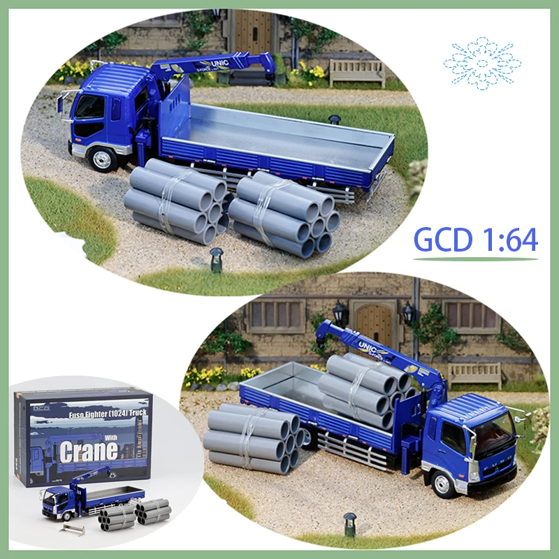 GCD 1:64 Fuso Fighter [1024) Truck With Crane Alloy Simulation Metal Car Model Holiday Gifts Toys
GCD 1:64 Fuso Fighter [1024) Truck With Crane Alloy Simulation Metal Car Model Holiday Gifts Toys