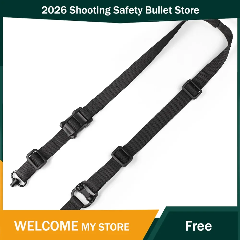 Classic New Style Steel QD Buckle Single Point Double Point Rope Multi-functional Outdoor Double Point Crossbody Strap New
Classic New Style Steel QD Buckle Single Point Double Point Rope Multi-functional Outdoor Double Point Crossbody Strap New