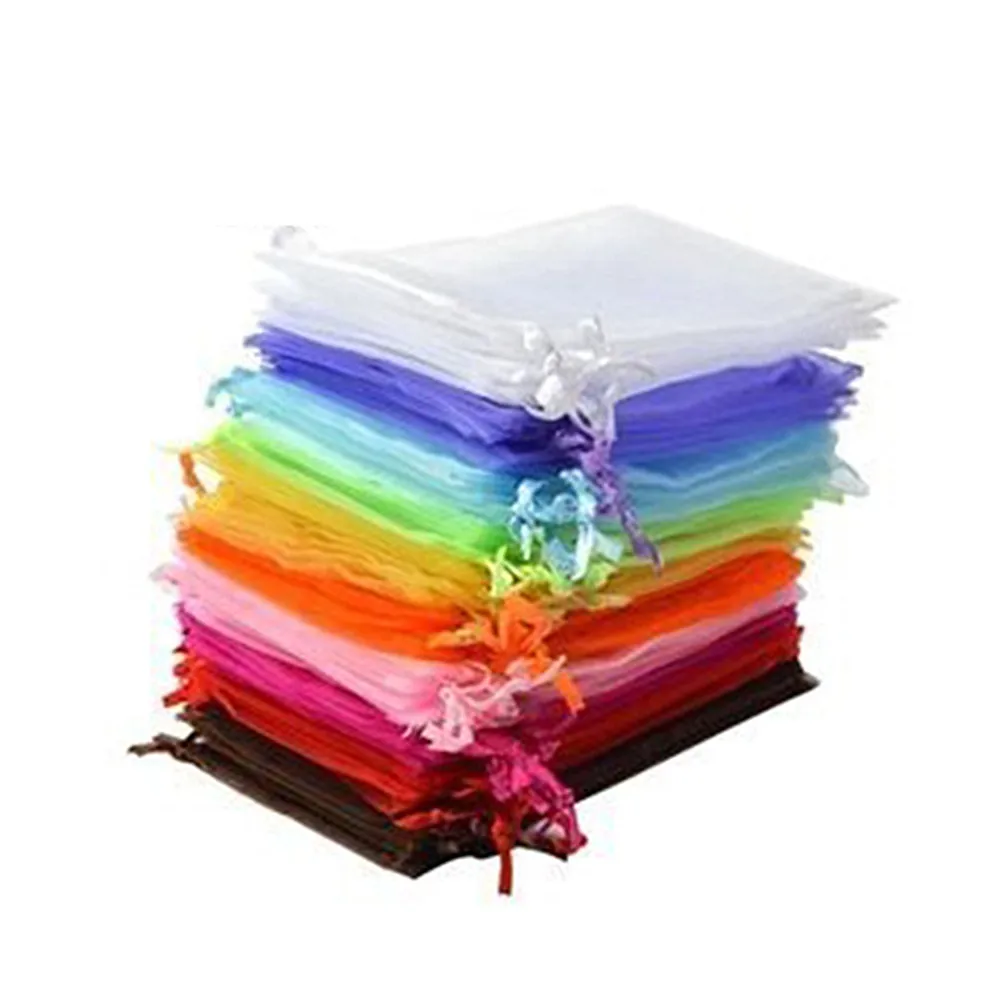50 Pcs Gift Bag Trinket Maker Bags Organza Drawstring Jewellery Pouches Random Color
50 Pcs Gift Bag Trinket Maker Bags Organza Drawstring Jewellery Pouches Random Color