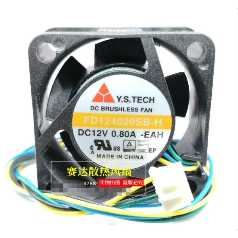 Y.S TECH FD 124020 SB-H DC 12V 0.8A 40x40x20mm 4-проводной охлаждающий вентилятор для сервера
Y.S TECH FD 124020 SB-H DC 12V 0.8A 40x40x20mm 4-проводной охлаждающий вентилятор для сервера