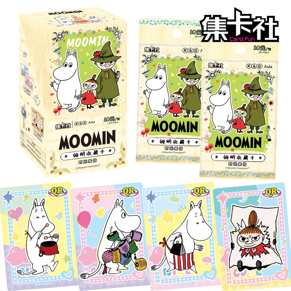 CARD.FUN оригинальные коллекционные карты Moomin, сказочный мир, путешествия, анимация, милый эльф, теплые карточки-компаньоны, любимый подарок для детей
CARD.FUN оригинальные коллекционные карты Moomin, сказочный мир, путешествия, анимация, милый эльф, теплые карточки-компаньоны, любимый подарок для детей