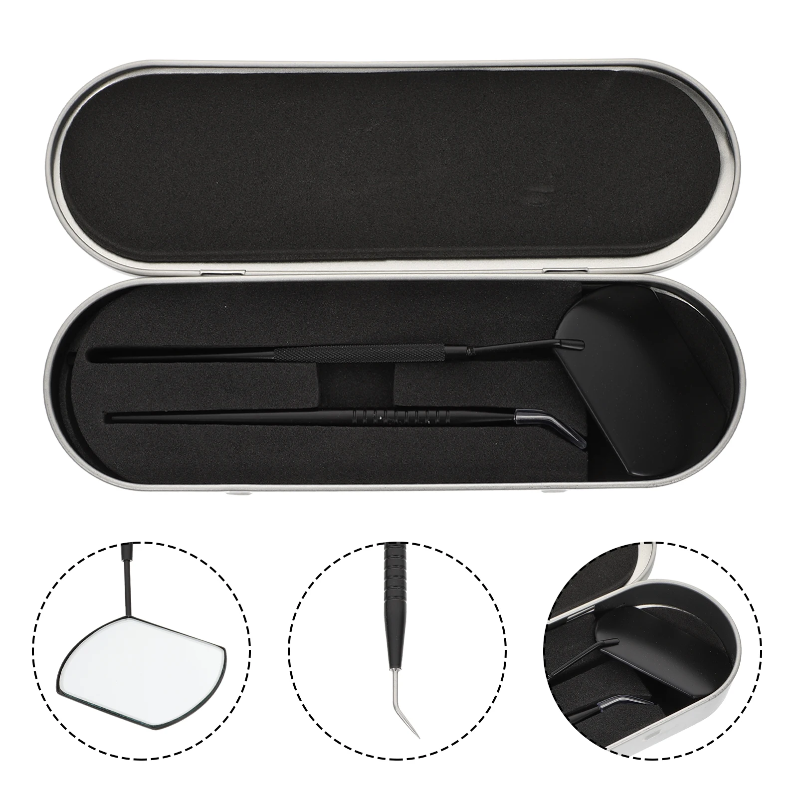 Eyelash Inspection Mirror Stainless Steel Extension Tool Professional Beauty Women Lash Grafting Eyebrow Tattooing eyelashpick
Eyelash Inspection Mirror Stainless Steel Extension Tool Professional Beauty Women Lash Grafting Eyebrow Tattooing eyelashpick