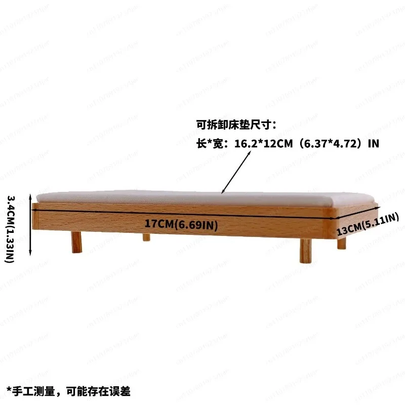 1:12 Dollhouse Miniature Furniture with Floating Double Bed, Bedroom Model Ornament for Doll House Decoration
1:12 Dollhouse Miniature Furniture with Floating Double Bed, Bedroom Model Ornament for Doll House Decoration