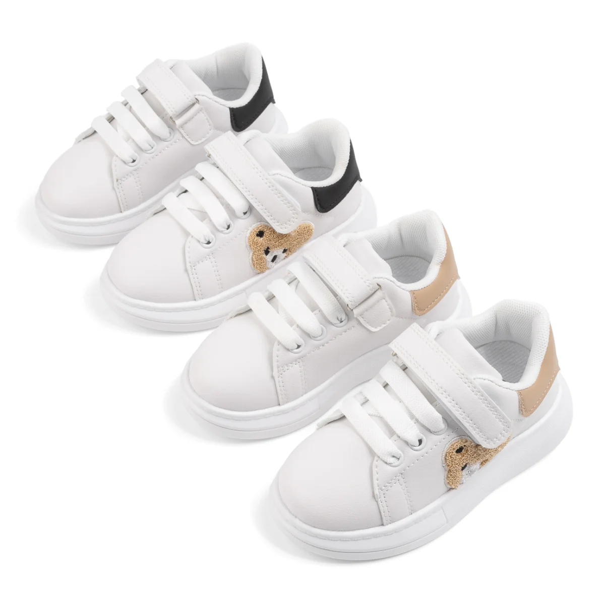 Детские повседневные кроссовки с милым медведем и вышивкой, модная повседневная прогулочная обувь для молодежи и подростков, весенне-осенняя обувь на мягкой плоской подошве
Детские повседневные кроссовки с милым медведем и вышивкой, модная повседневная прогулочная обувь для молодежи и подростков, весенне-осенняя обувь на мягкой плоской подошве