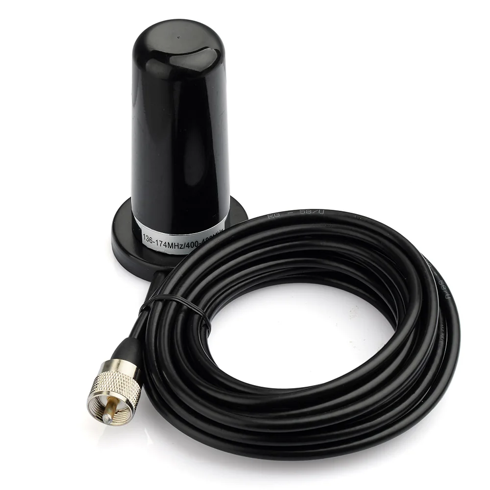 Superbat VHF/UHF 136-174Mhz 400-470Mhz CB NMO Mount Pl259 Male Connector Magnetic Base Antenna for Vehicle Car Truck Marine Boat
Superbat VHF/UHF 136-174Mhz 400-470Mhz CB NMO Mount Pl259 Male Connector Magnetic Base Antenna for Vehicle Car Truck Marine Boat