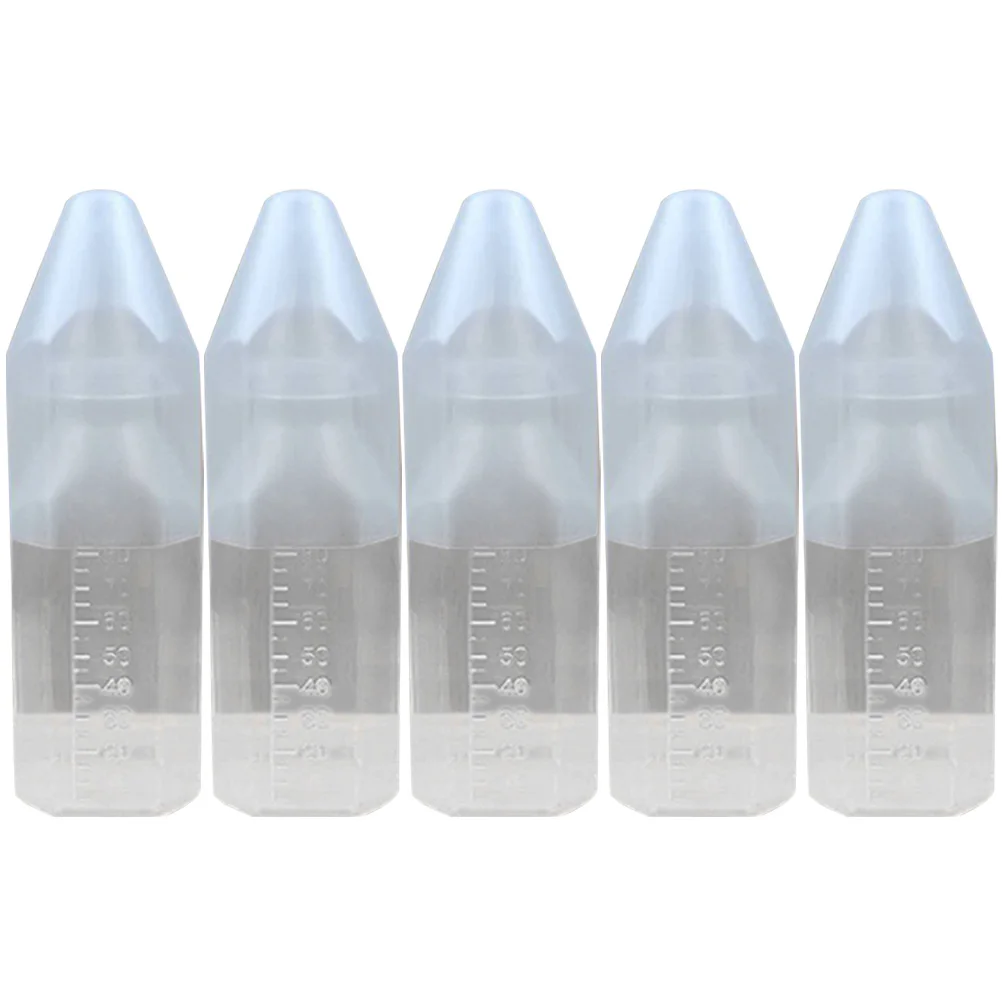5set Disposable Baby Milk Bottles 100ml Standard Mouth with Nipples Covers for Travel Home Clear Scale No Cleaning Needed
5set Disposable Baby Milk Bottles 100ml Standard Mouth with Nipples Covers for Travel Home Clear Scale No Cleaning Needed