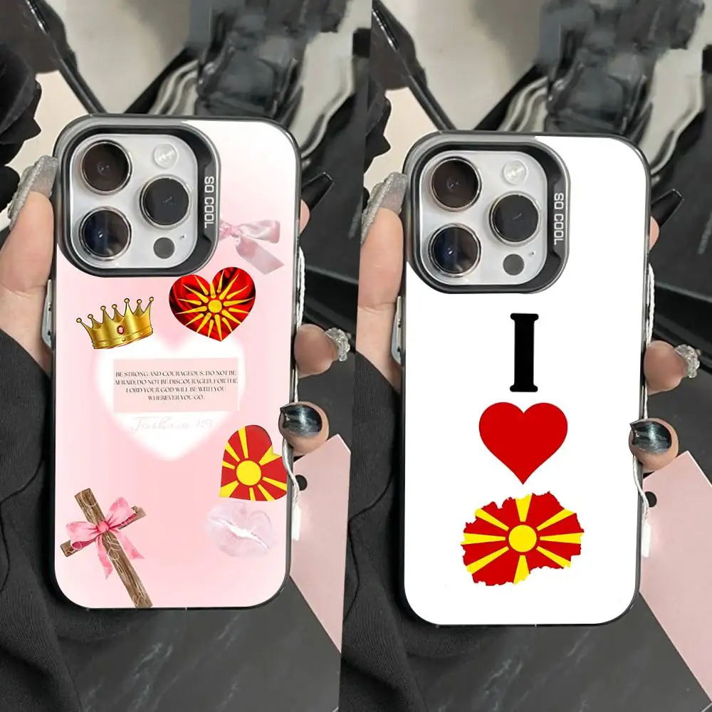 Macedonia Phone Case For iPhone 16,15,14,13,12,11,Pro,Max,Plus,Mini,XS,SE Anti Fall Black Matte Hard Bumper
Macedonia Phone Case For iPhone 16,15,14,13,12,11,Pro,Max,Plus,Mini,XS,SE Anti Fall Black Matte Hard Bumper