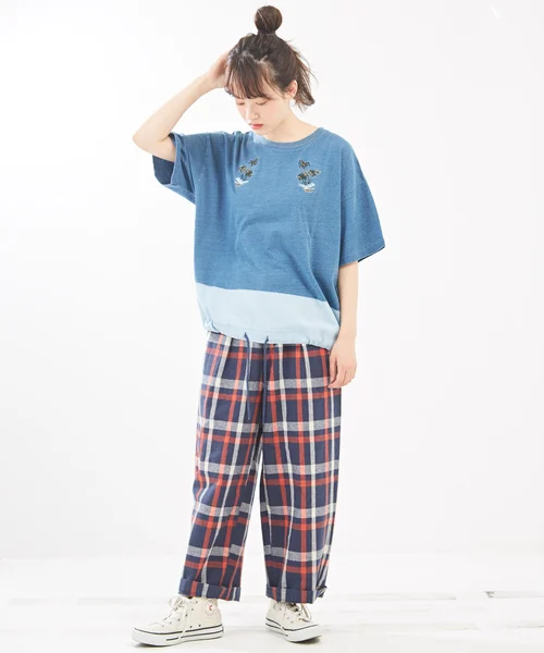 High Waist Wide Leg Plaid Casual Pants Cotton Linen Blend New Arrival Autumn 202 CUE SUGAR Women's Faion Long Pants
High Waist Wide Leg Plaid Casual Pants Cotton Linen Blend New Arrival Autumn 202 CUE SUGAR Women's Faion Long Pants