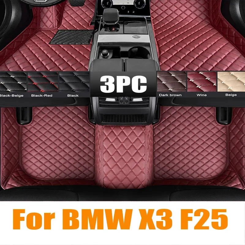 Оригинальные автомобильные коврики из искусственной кожи на заказ для BMW X3 F25 2011-2017 лет Детали интерьера Автомобильная отделка
Оригинальные автомобильные коврики из искусственной кожи на заказ для BMW X3 F25 2011-2017 лет Детали интерьера Автомобильная отделка