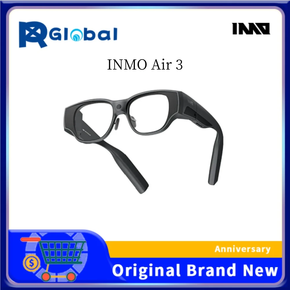 Умные AR-очки INMO AIR3, бинокулярные полноцветные 1080p с волноводной технологией, гигантский экран 120 Гц, HD-качество для игр и просмотра фильмов
Умные AR-очки INMO AIR3, бинокулярные полноцветные 1080p с волноводной технологией, гигантский экран 120 Гц, HD-качество для игр и просмотра фильмов