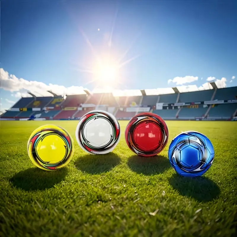 Team Sports - Football, 1 Multi-Color Patchwork Whirlwind Football Size 5, Thickened Ball, Durable and Not Easy to Break, Comfortable to Kick, Not Easily Deformed, Suitable for Outdoor Training and Entertainment, Parks, and Is the Best Choice for Christma
Team Sports - Football, 1 Multi-Color Patchwork Whirlwind Football Size 5, Thickened Ball, Durable and Not Easy to Break, Comfortable to Kick, Not Easily Deformed, Suitable for Outdoor Training and Entertainment, Parks, and Is the Best Choice for Christma
