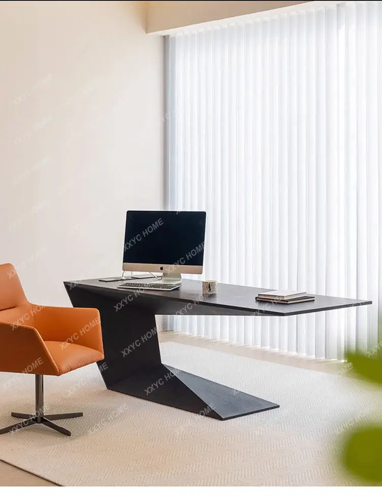 Solid Wood Suspension Desk Living Room Special-shaped Writing Desk Minimalist Study High-end Boss Desk
Solid Wood Suspension Desk Living Room Special-shaped Writing Desk Minimalist Study High-end Boss Desk
