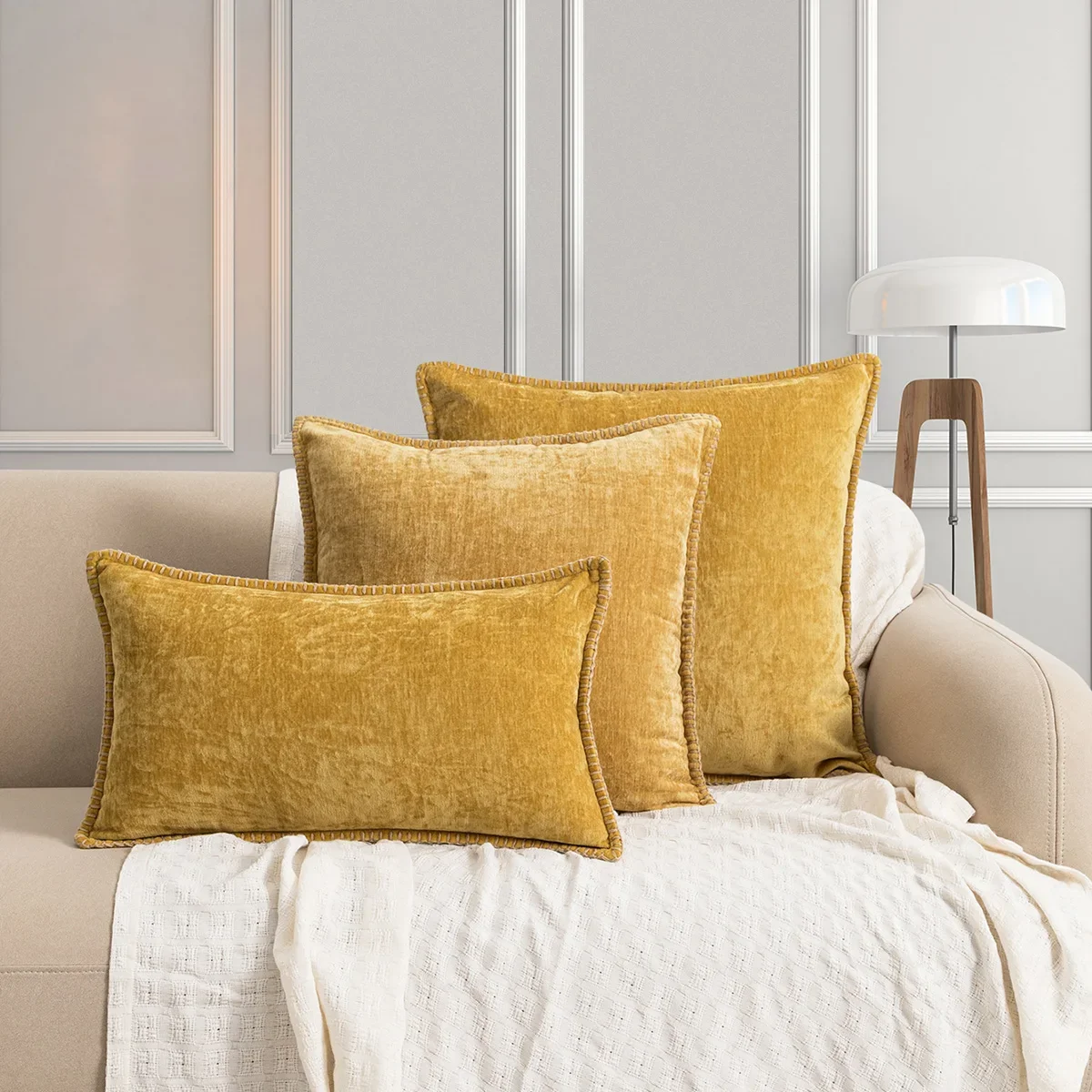 Yellow Chenille Cushion Cover 45x45 Pillow Cover 30x50cm Sofa Decorative Throw Pillow Case Soft Luxury For Living Room Decor
Yellow Chenille Cushion Cover 45x45 Pillow Cover 30x50cm Sofa Decorative Throw Pillow Case Soft Luxury For Living Room Decor