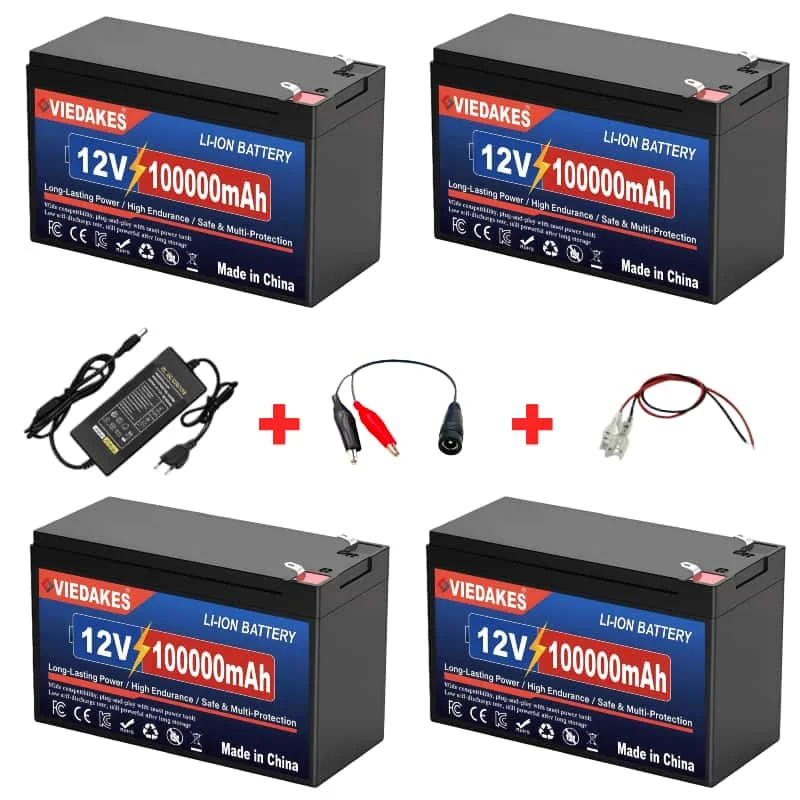 VIEDAKES 12V LiFePO4 Akku 12V 100Ah Integriertes 100A BMS 6000+ Ladezyklen für Wohnmobil Solar Boot Netzunabhängig
VIEDAKES 12V LiFePO4 Akku 12V 100Ah Integriertes 100A BMS 6000+ Ladezyklen für Wohnmobil Solar Boot Netzunabhängig