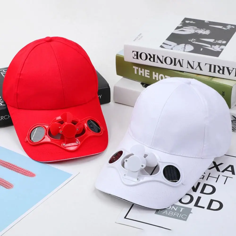 Breathable Summer Fan Sunhat Sun Protection Strong Wind Solar Fan Cap Wide Brim USB / Solar Powered Baseball Cap Summer Activity
Breathable Summer Fan Sunhat Sun Protection Strong Wind Solar Fan Cap Wide Brim USB / Solar Powered Baseball Cap Summer Activity