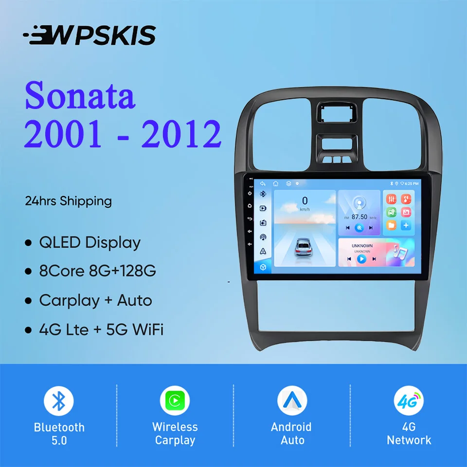 Android14 Car GPS Navigation For Hyundai Sonata EF 2001 - 2012 Auto Radio Stereo Head Unit Multimedia Player 4G Lte WiFi Carplay
Android14 Car GPS Navigation For Hyundai Sonata EF 2001 - 2012 Auto Radio Stereo Head Unit Multimedia Player 4G Lte WiFi Carplay