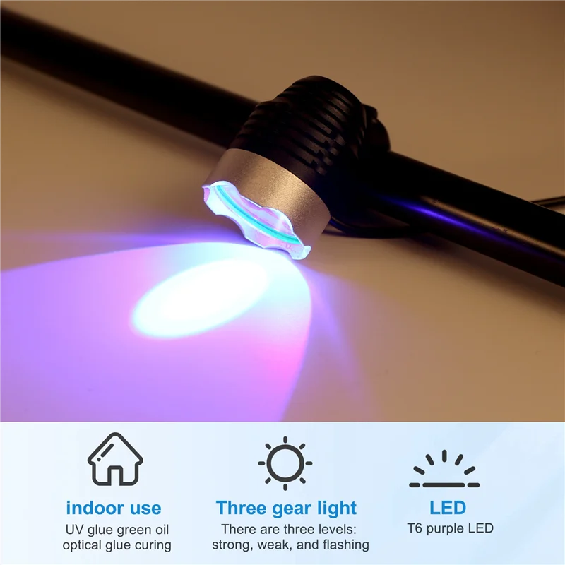 A72T USB UV Curing Light, 10W Portable Durable Ultraviolet Glue Curing Light Lamp, For Mobile Phone Repair
A72T USB UV Curing Light, 10W Portable Durable Ultraviolet Glue Curing Light Lamp, For Mobile Phone Repair