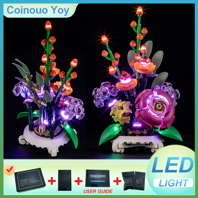 luxury quality LED Lighting Set for Lego 40762 Mixed Flowerpot (Only Led Light,Without Block Model) Perfect Fit & Brilliant Glow
luxury quality LED Lighting Set for Lego 40762 Mixed Flowerpot (Only Led Light,Without Block Model) Perfect Fit & Brilliant Glow
