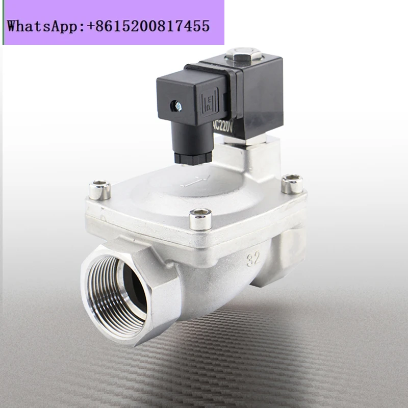 Stainless steel energy saving non-heating electromagnetic control water valve high pressure DN125460 minutes 1325 inch ADC220V24
Stainless steel energy saving non-heating electromagnetic control water valve high pressure DN125460 minutes 1325 inch ADC220V24
