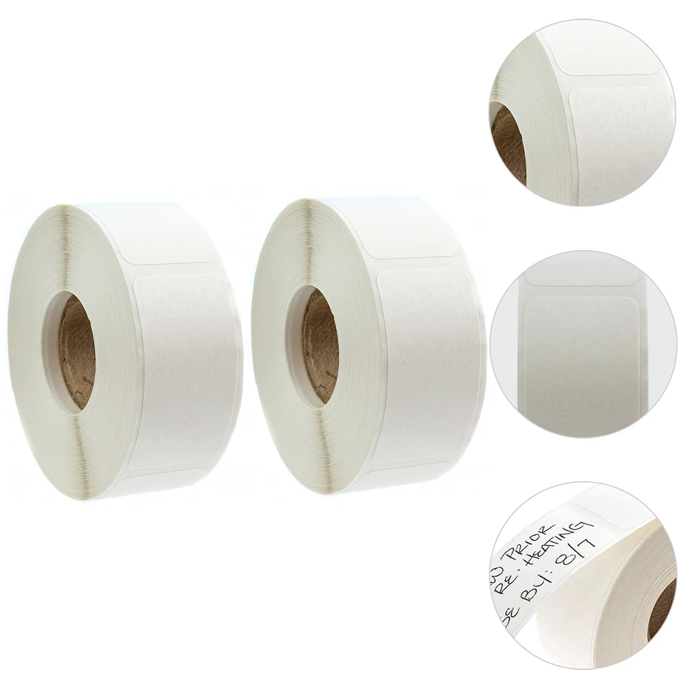 Self Adhesive Label Tabs 2 Rolls Gift Seal Sticker Writing Paper Small Rectangle Label Practical Use Packaging
Self Adhesive Label Tabs 2 Rolls Gift Seal Sticker Writing Paper Small Rectangle Label Practical Use Packaging