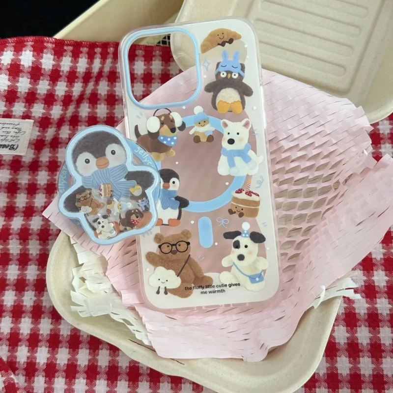 Korea Quicksand Penguin Magnetic Holder Grip Tok Griptok Phone Holder Stand Support For iPhone For Pad Magsafe Smart Tok
Korea Quicksand Penguin Magnetic Holder Grip Tok Griptok Phone Holder Stand Support For iPhone For Pad Magsafe Smart Tok