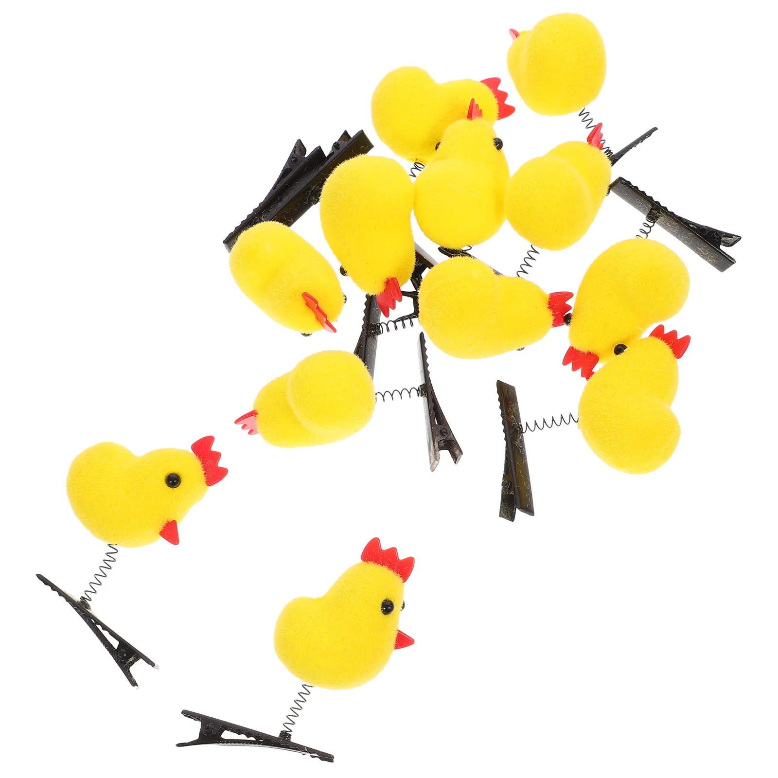 12 Pcs Little Yellow Chicken Hairpin Small Clips Girl Accessories for Girls Women Fabric Party
12 Pcs Little Yellow Chicken Hairpin Small Clips Girl Accessories for Girls Women Fabric Party