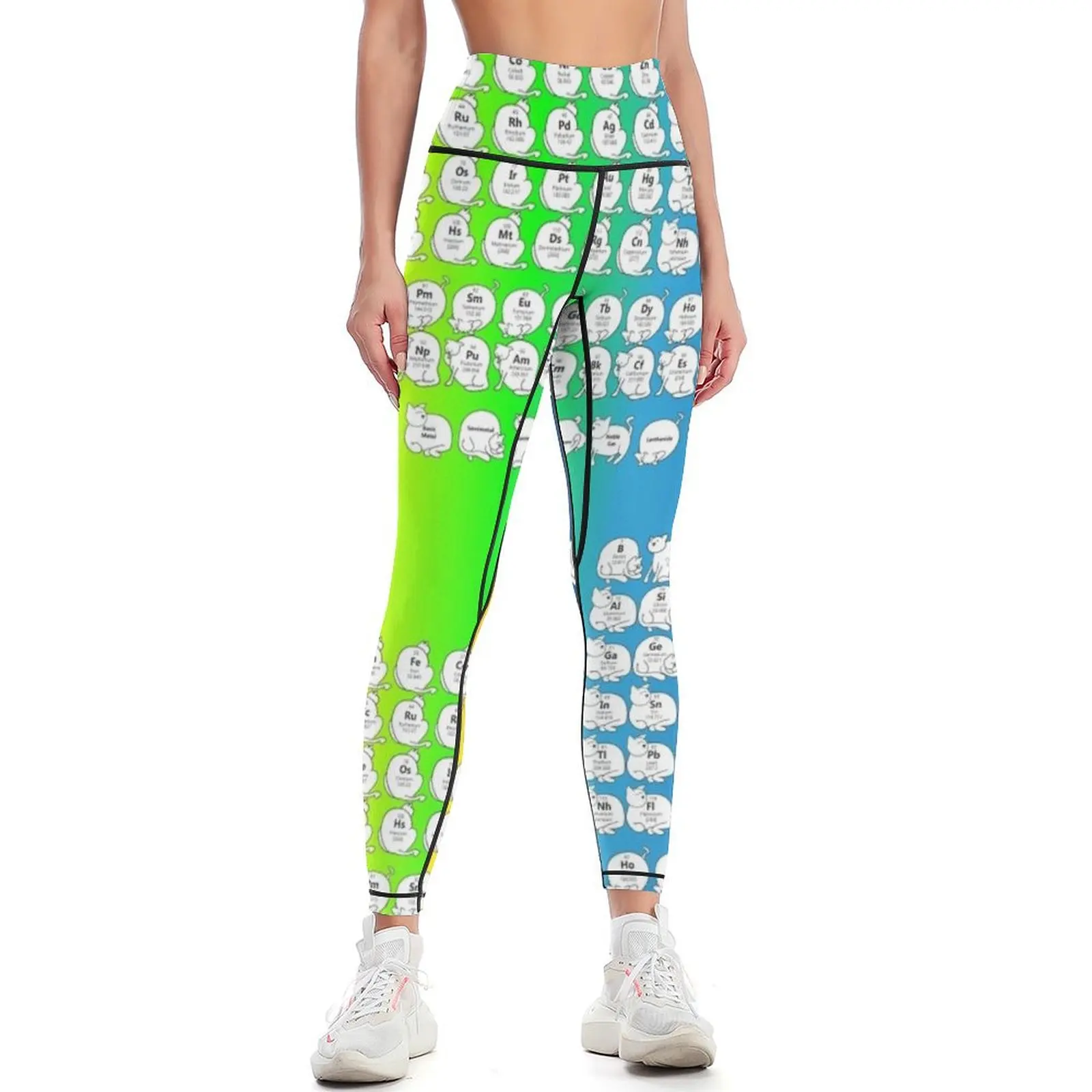 Rainbow Cat Periodic Table Leggings gym's clothing legings for fitness push up tights for Fitness's gym clothes Womens Leggings 
Rainbow Cat Periodic Table Leggings gym's clothing legings for fitness push up tights for Fitness's gym clothes Womens Leggings