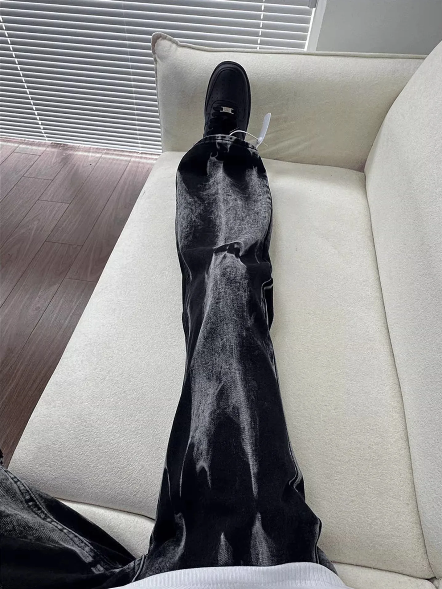 American High Street Tie Dye Jeans Men Summer Thin High End Feeling Cool Vibe Pants Clean Fit Flared Long Pants
American High Street Tie Dye Jeans Men Summer Thin High End Feeling Cool Vibe Pants Clean Fit Flared Long Pants