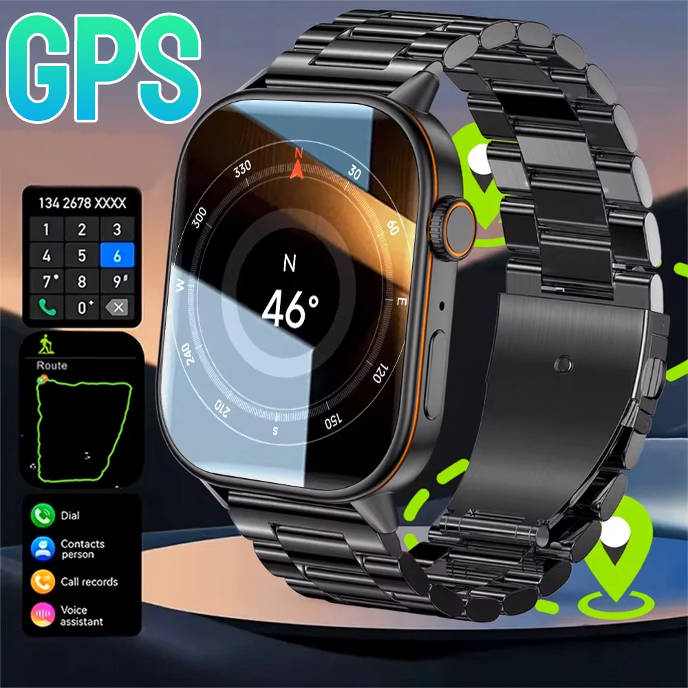Новинка 2025 года, встроенные GPS-смарт-часы для мужчин, 2,01 дюйма, компас, 3 атм, водонепроницаемый фитнес-трекер, монитор здоровья, умные часы для HUAWEI
Новинка 2025 года, встроенные GPS-смарт-часы для мужчин, 2,01 дюйма, компас, 3 атм, водонепроницаемый фитнес-трекер, монитор здоровья, умные часы для HUAWEI
