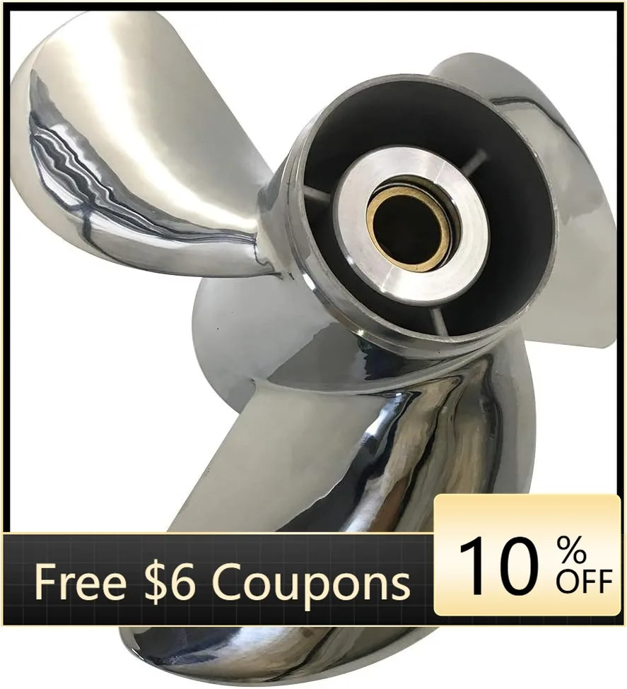 ffbWinibo 16 1/4"x17" 16 1/4"x19" Outboard Screw Propeller for 300-350 17 Tooth Stainless Steel 3 Blade Motor Propeller
ffbWinibo 16 1/4"x17" 16 1/4"x19" Outboard Screw Propeller for 300-350 17 Tooth Stainless Steel 3 Blade Motor Propeller