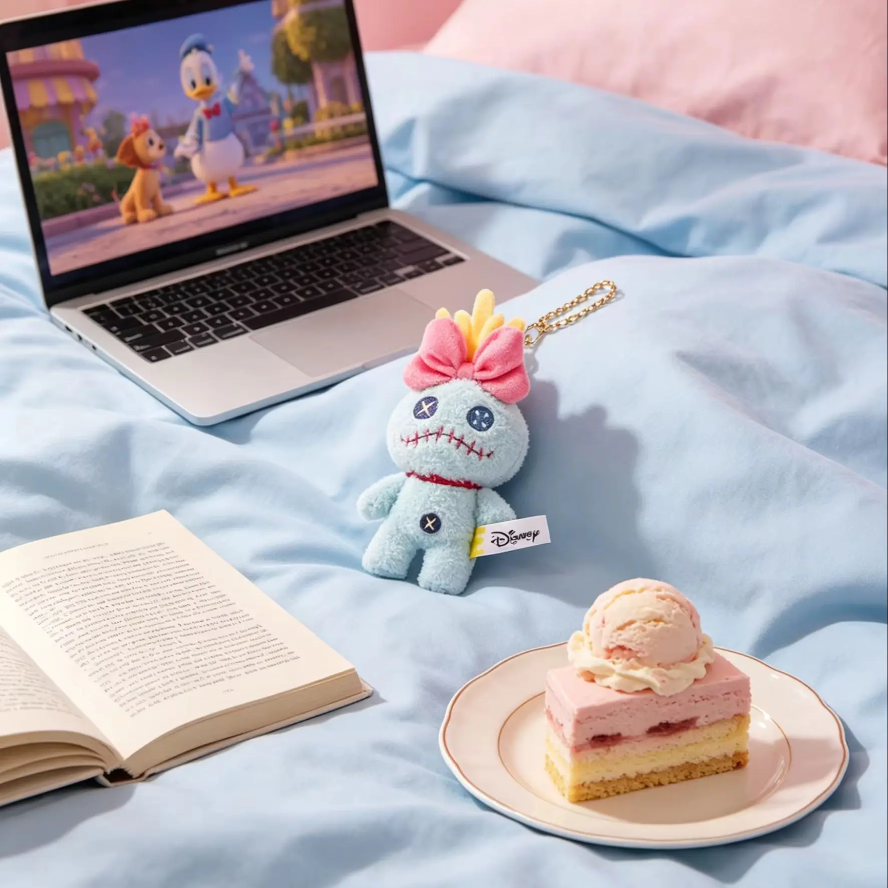Genuine Disney Lilo & Stitch Scrump Plush Keychain, Cute Pink Bow Doll Backpack Pendant, Standing & Sitting 2 Styles Soft Stuffe
Genuine Disney Lilo & Stitch Scrump Plush Keychain, Cute Pink Bow Doll Backpack Pendant, Standing & Sitting 2 Styles Soft Stuffe