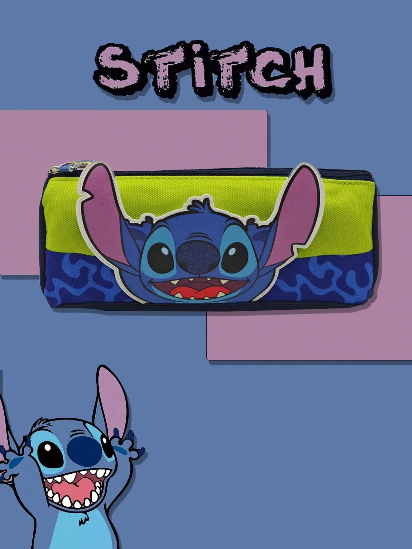 1Pc Disney Officially Licensed Cute Stitch Pencil Case Pencil Case Multifunctional School Supplies Gift for Family and Friends
1Pc Disney Officially Licensed Cute Stitch Pencil Case Pencil Case Multifunctional School Supplies Gift for Family and Friends